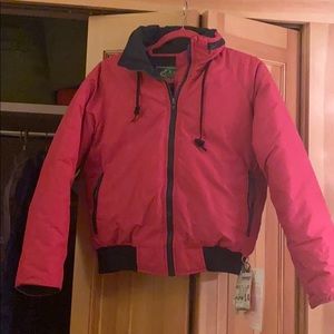 Hot Pink Vintage Ski Coat